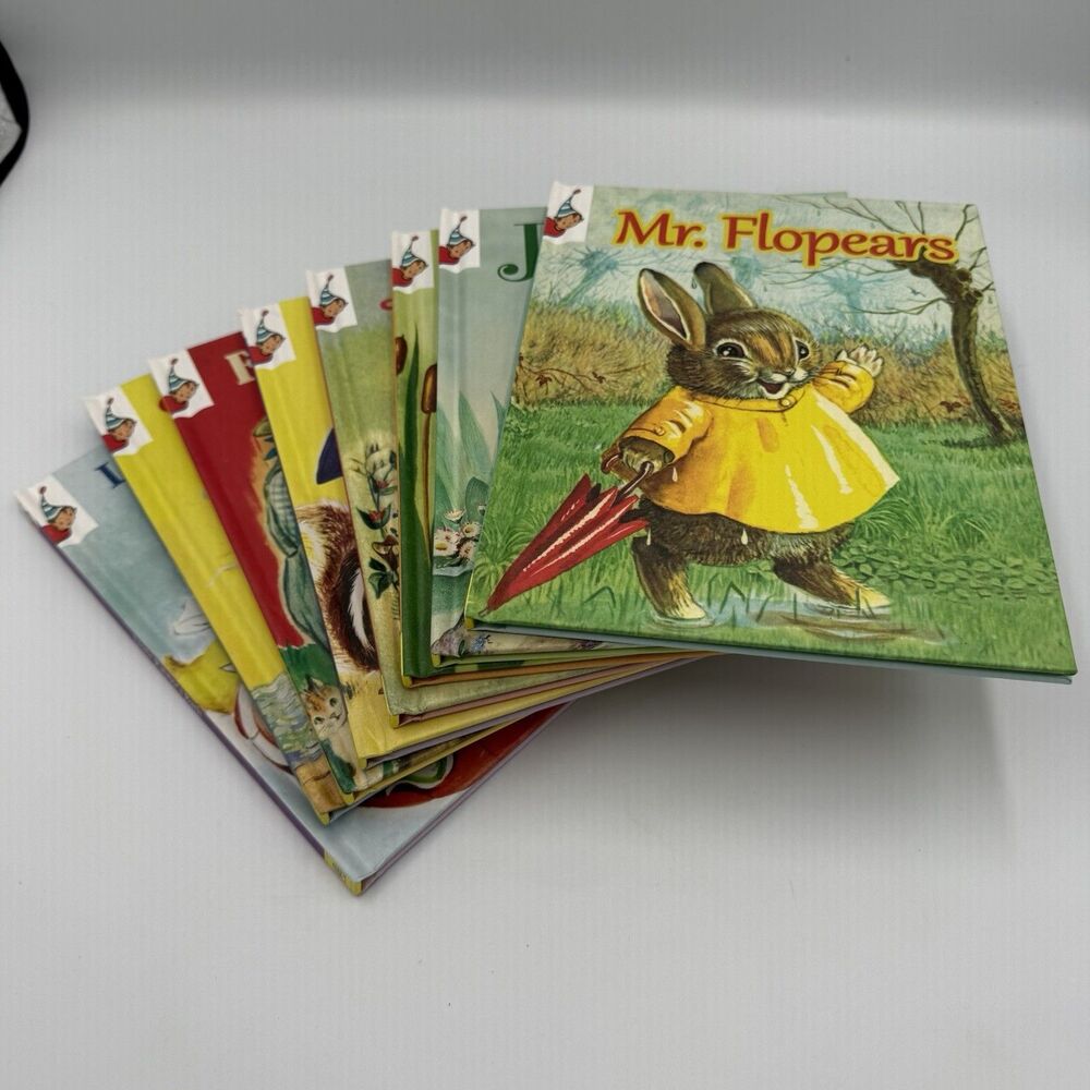 Vintage Storybook Time Well Spent Animal Stories 8-Vol HC Set Cottage Door Press